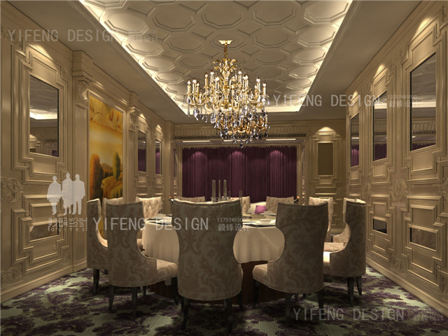上海嘉定紫金餐厅设计